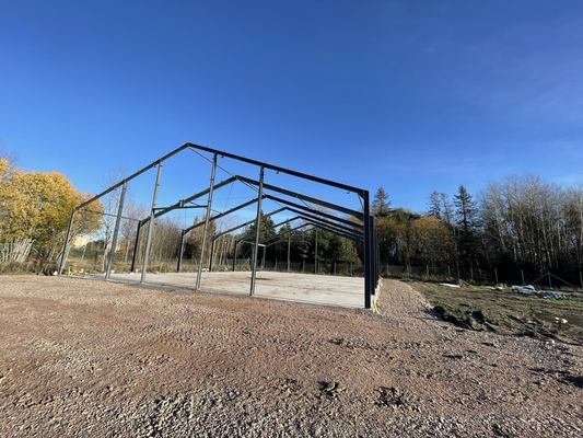 Large Godown Steel Structure Space Frame Architecture Light Metal Building Prefab Warehouse