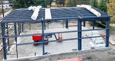 Large Span High Quality Steel Structure Prefabricated Warehouse Construction Prefab Workshop Building Modern Design Fast Install