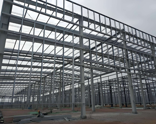 プレハブ鉄骨構造倉庫工場作業場保管用プレハブ鉄骨建物